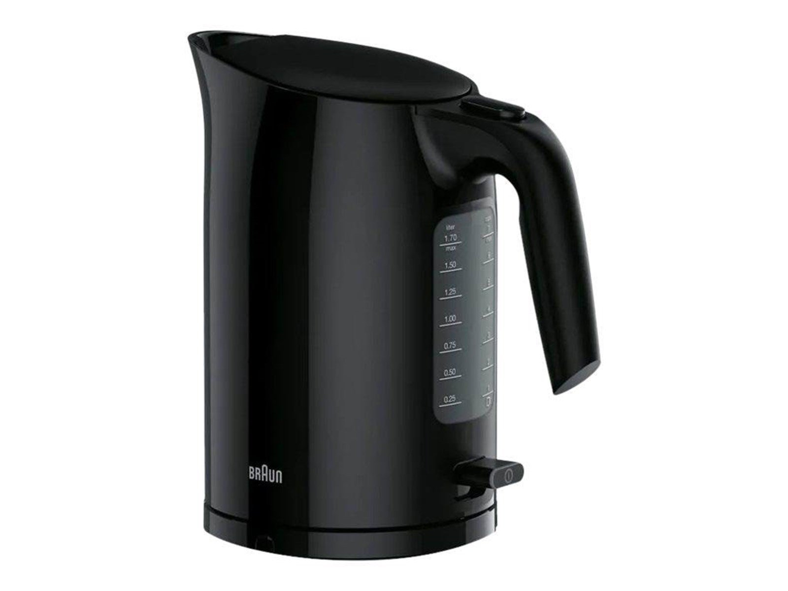 Braun Wasserkocher PurEase WK 3100 Black - Schwarz - 2200 W Braun Wasserkocher PurEase WK 3100 Black - Schwarz - 2200 W